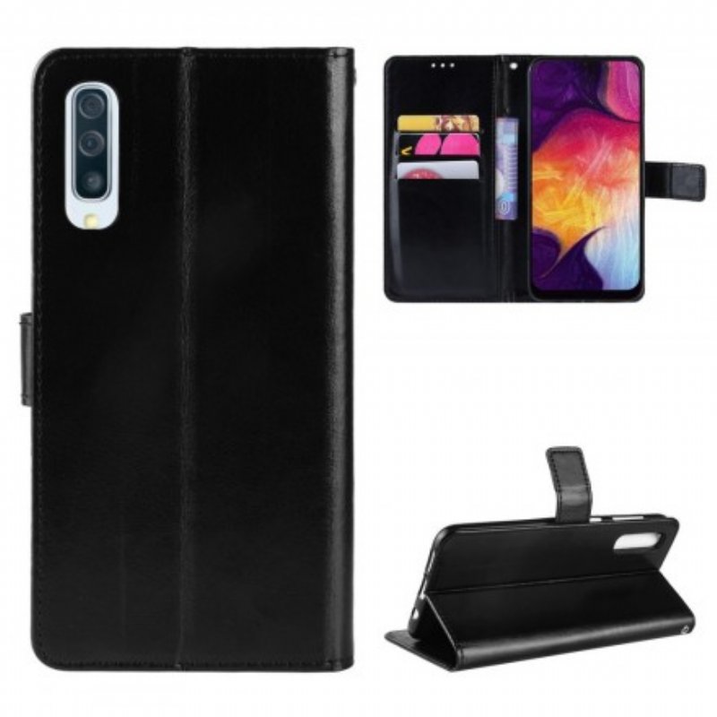 Fodral Samsung Galaxy A50 Faux Leather Square