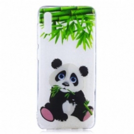 Skal Samsung Galaxy A50 Sömlös Panda Eat