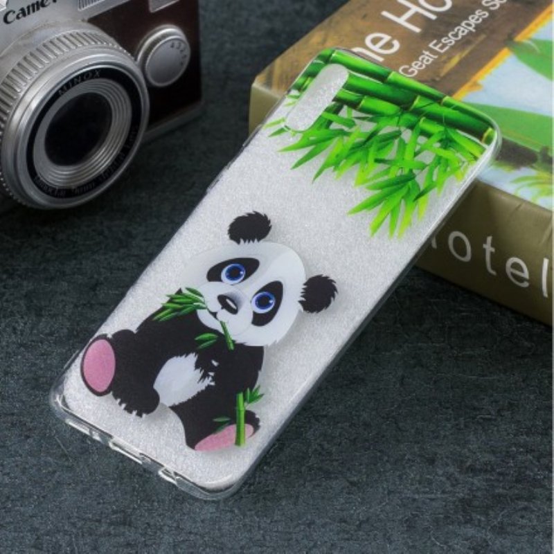 Skal Samsung Galaxy A50 Sömlös Panda Eat