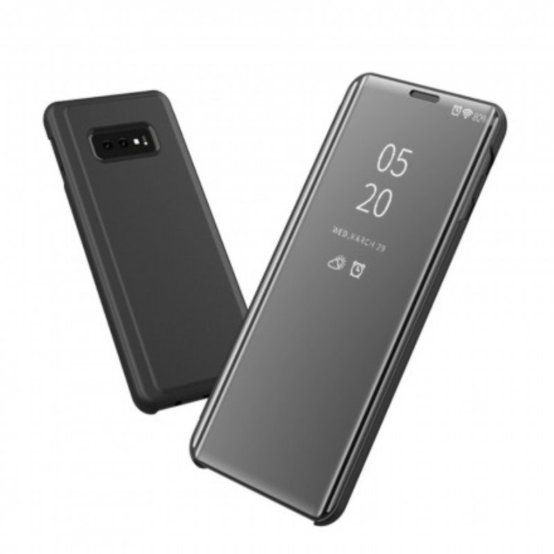 Skal Samsung Galaxy A50 Spegel Och Konstläder