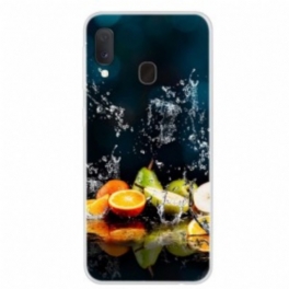 Mobilskal Samsung Galaxy A20e Citrus Splash