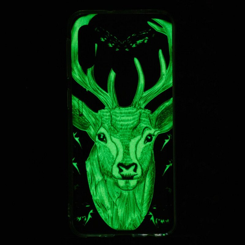 Skal Samsung Galaxy A20e Fluorescerande Majestic Deer