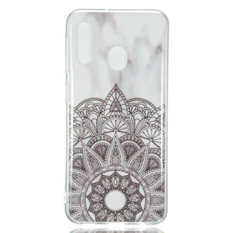 Skal Samsung Galaxy A20e Marmorerad Mandala