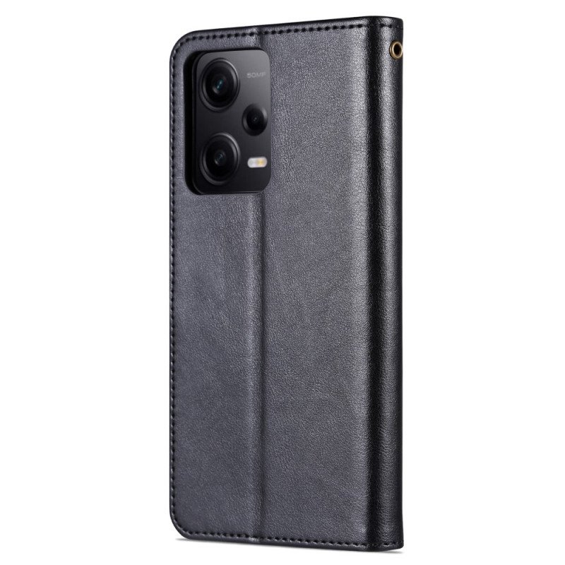 Fodral Xiaomi Redmi Note 12 Pro Plus Lädereffekt