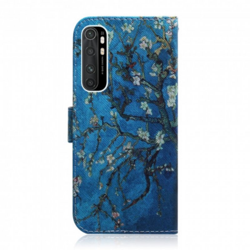 Folio-fodral Xiaomi Mi Note 10 Lite Blommande Trädgren