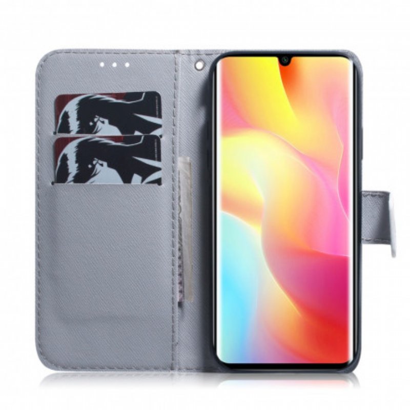 Folio-fodral Xiaomi Mi Note 10 Lite Blommande Trädgren