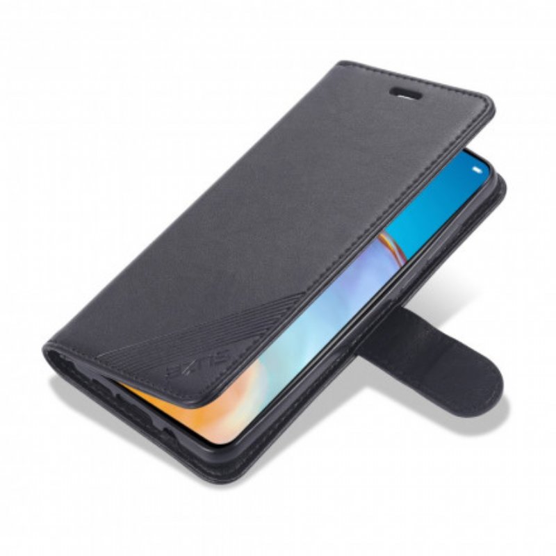 Läderfodral Xiaomi Mi Note 10 Lite Azns Konstläder