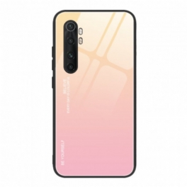 Mobilskal Xiaomi Mi Note 10 Lite Härdat Glas Var Dig Själv