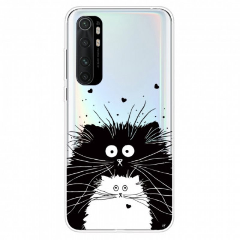 Mobilskal Xiaomi Mi Note 10 Lite Ljuvlig Katt