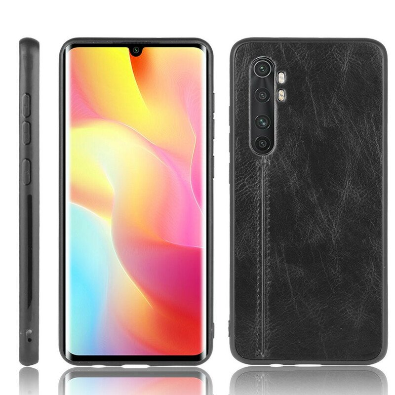 Skal Xiaomi Mi Note 10 Lite Couture Lädereffekt