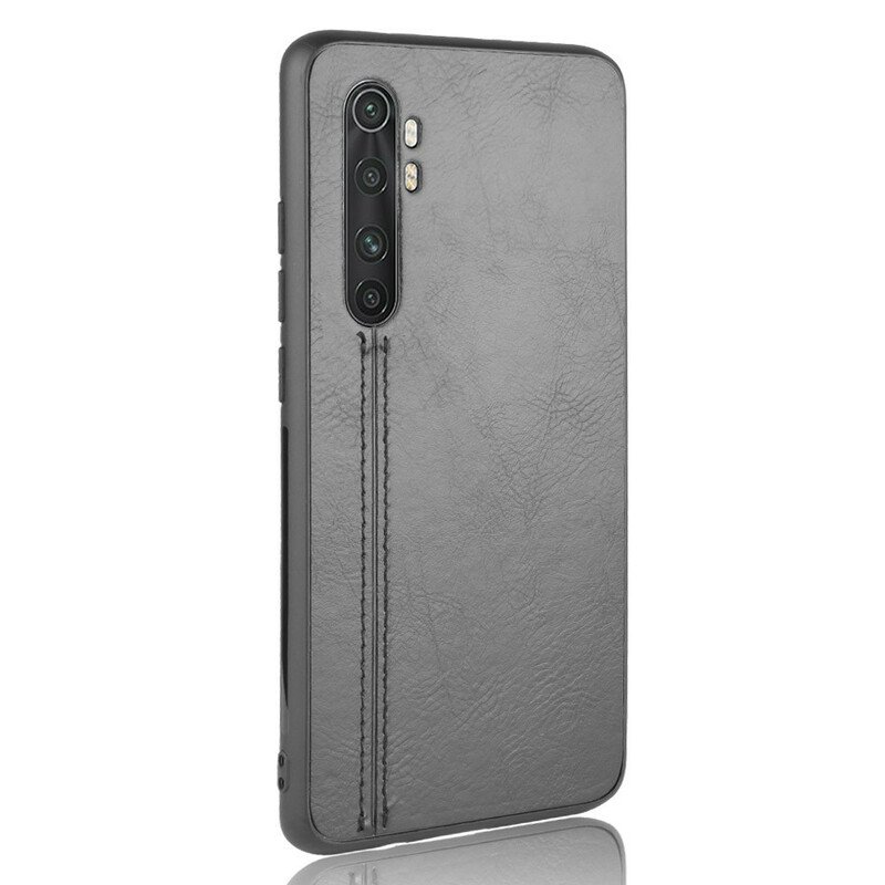 Skal Xiaomi Mi Note 10 Lite Couture Lädereffekt