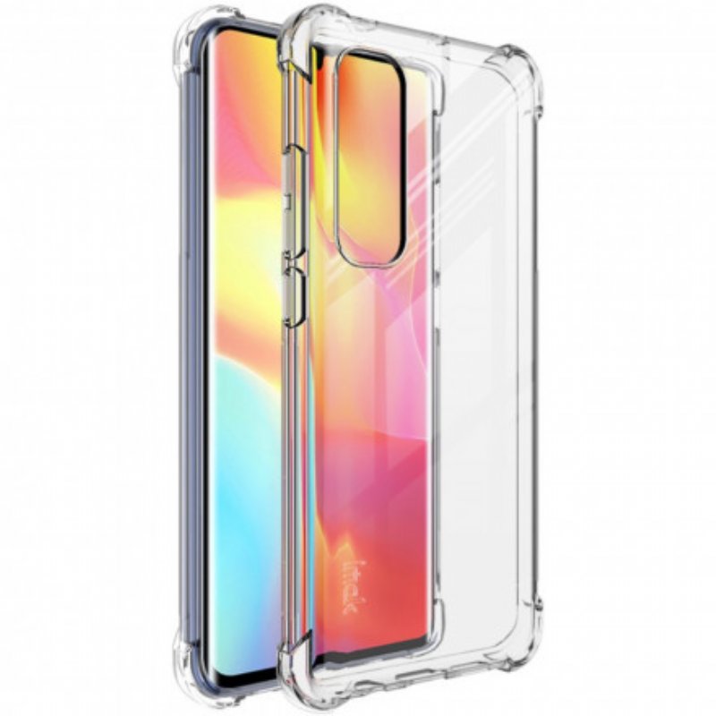 Skal Xiaomi Mi Note 10 Lite Transparent Silky Imak