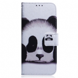 Folio-fodral OnePlus Nord 2T 5G Med Kedjar Strappy Panda