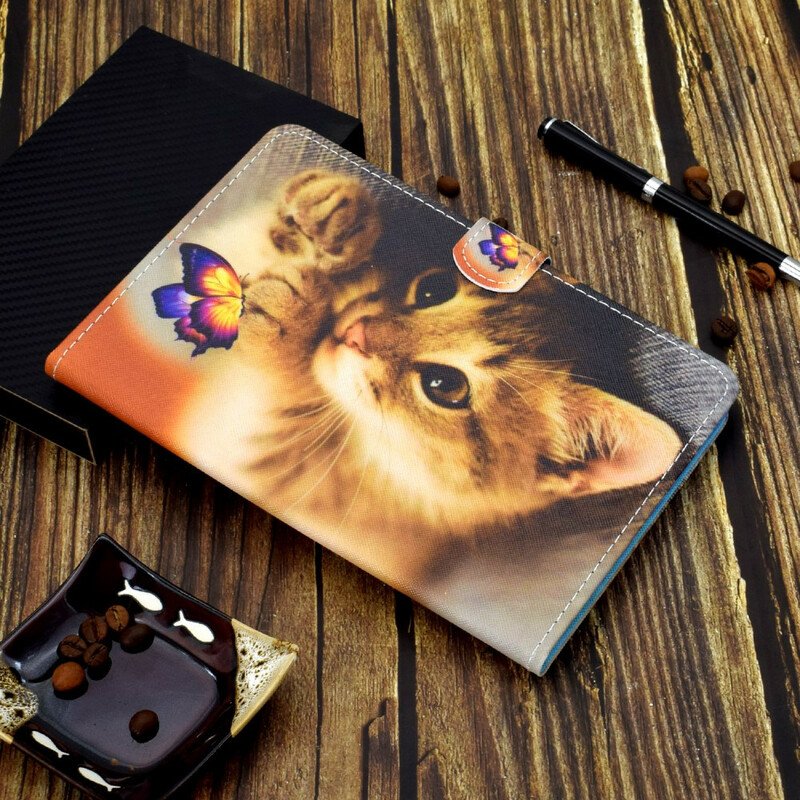 Fodral iPad Pro 11" (2021) Min Kattunge Och Fjäril