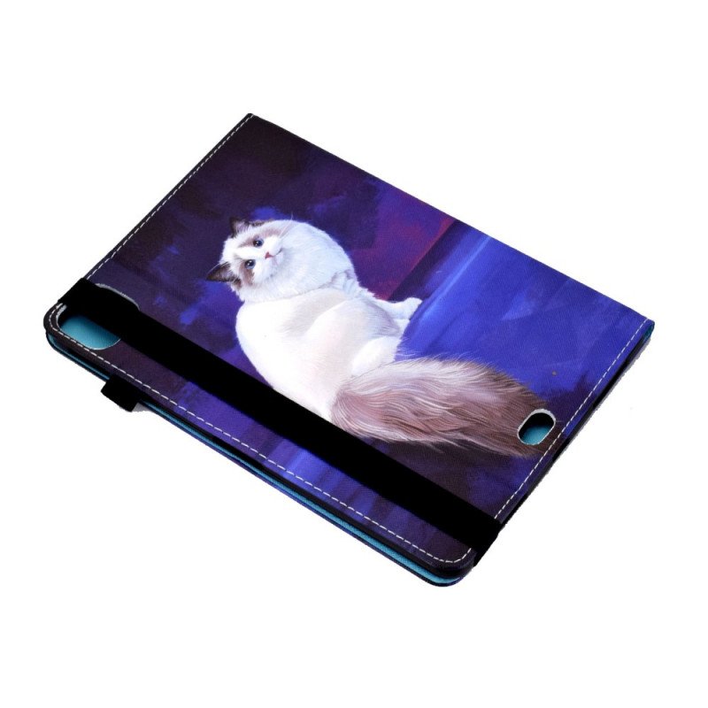 Fodral iPad Pro 11" (2021) Vit Katt