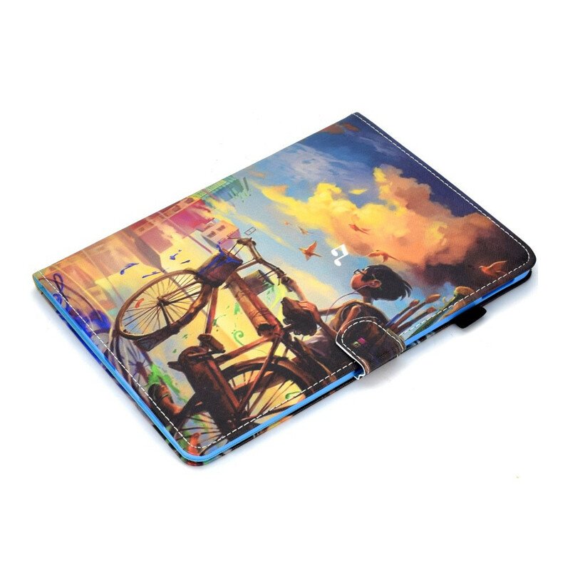 Folio-fodral iPad Pro 11" (2021) Cykel Konst