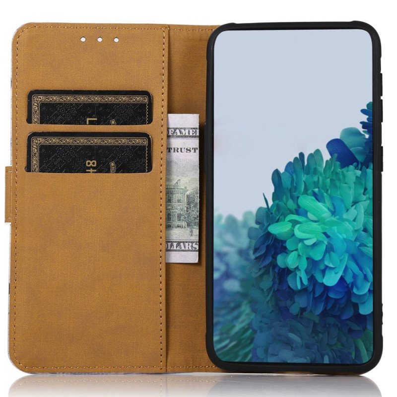 Folio-fodral OnePlus Nord CE 2 Lite 5G Blommande Träd