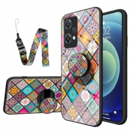 Skal OnePlus Nord CE 2 Lite 5G Patchwork Magnetisk Hållare