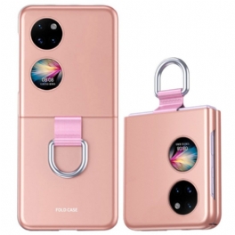 Mobilskal Huawei P50 Pocket Skin-touch Med Ring