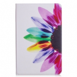 Fodral / Case Samsung Galaxy Tab S6 Lite Akvarell Blomma