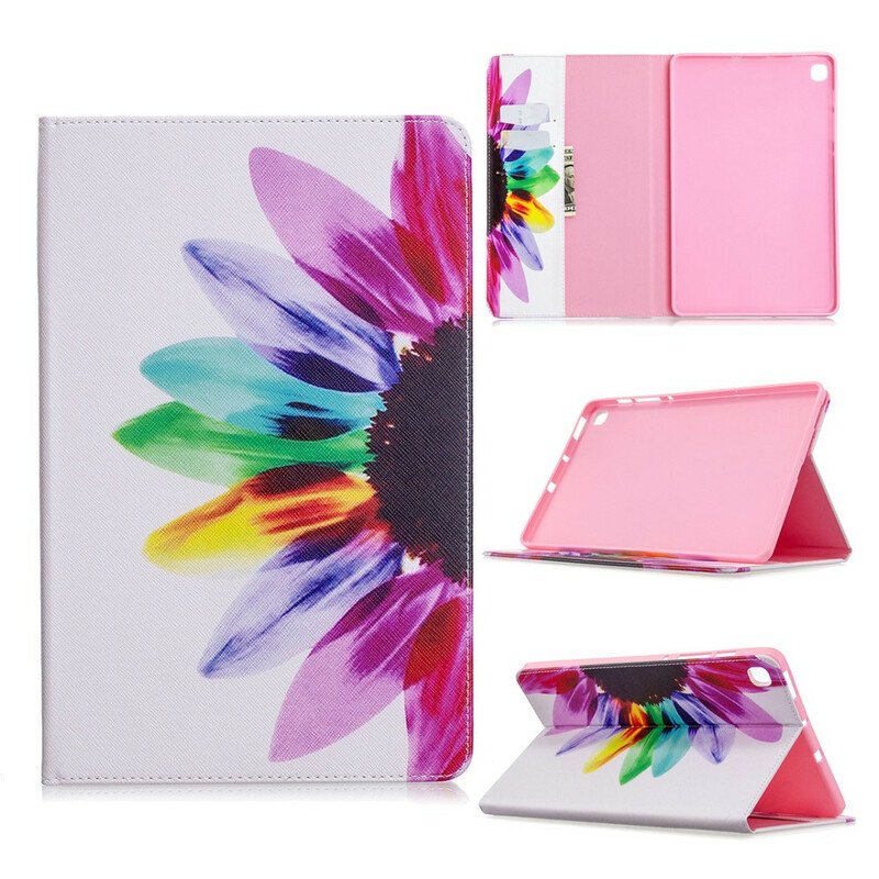 Fodral / Case Samsung Galaxy Tab S6 Lite Akvarell Blomma