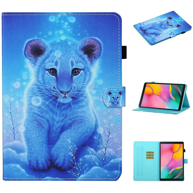 Fodral Samsung Galaxy Tab S6 Lite Baby Tiger