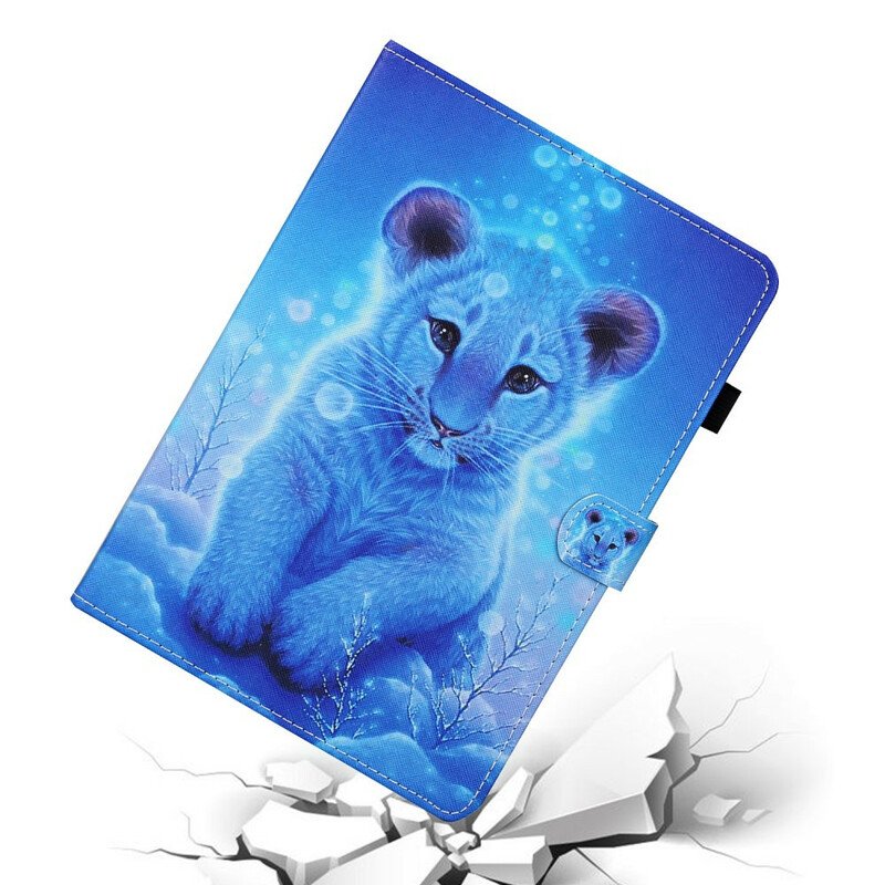 Fodral Samsung Galaxy Tab S6 Lite Baby Tiger