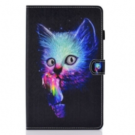 Fodral Samsung Galaxy Tab S6 Lite Psyko Katt