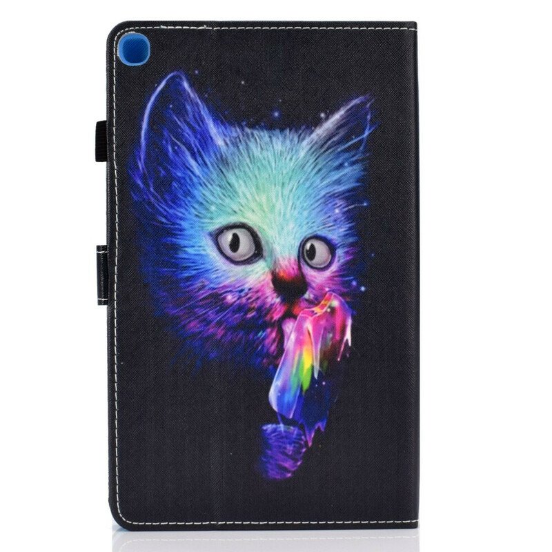 Fodral Samsung Galaxy Tab S6 Lite Psyko Katt