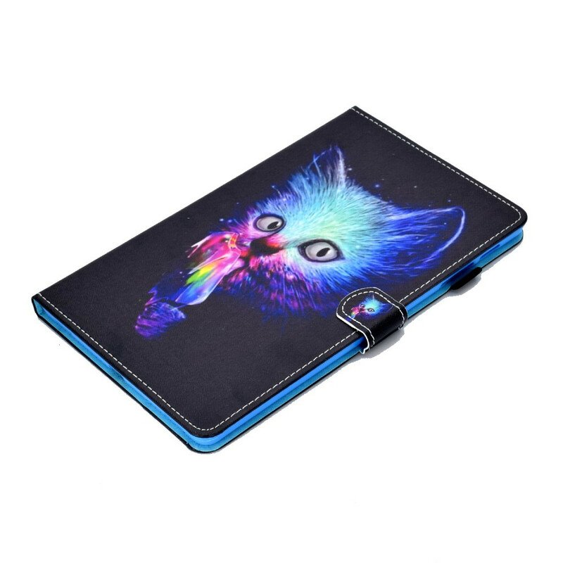 Fodral Samsung Galaxy Tab S6 Lite Psyko Katt