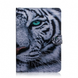 Fodral Samsung Galaxy Tab S6 Lite Tigerhuvud