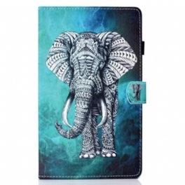 Fodral Samsung Galaxy Tab S6 Lite Tribal Elefant