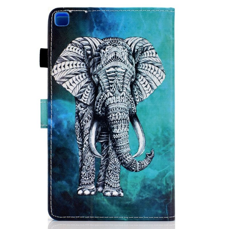 Fodral Samsung Galaxy Tab S6 Lite Tribal Elefant