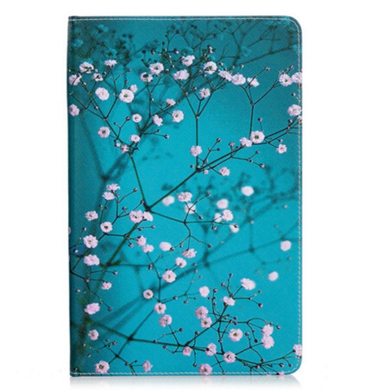 Folio-fodral Samsung Galaxy Tab S6 Lite Blommande Träd