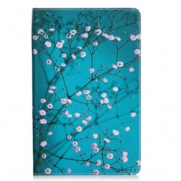 Folio-fodral Samsung Galaxy Tab S6 Lite Blommande Träd