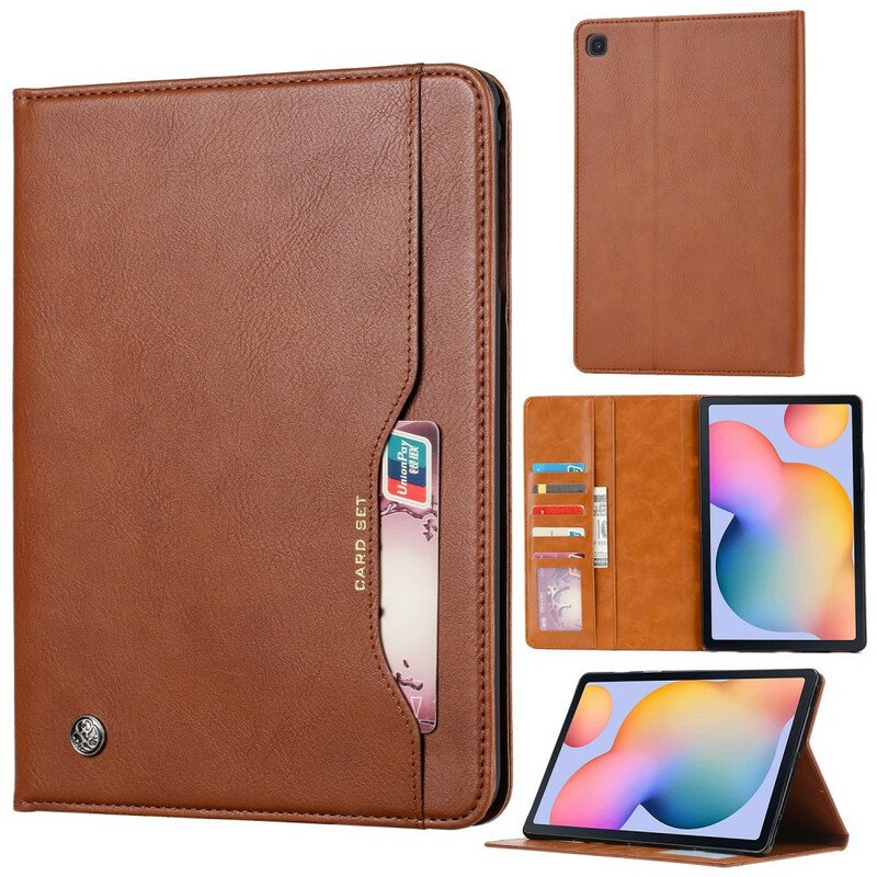 Folio-fodral Samsung Galaxy Tab S6 Lite Kort Set