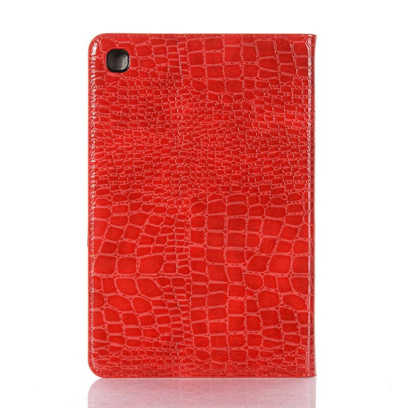 Folio-fodral Samsung Galaxy Tab S6 Lite Krokodil Textur