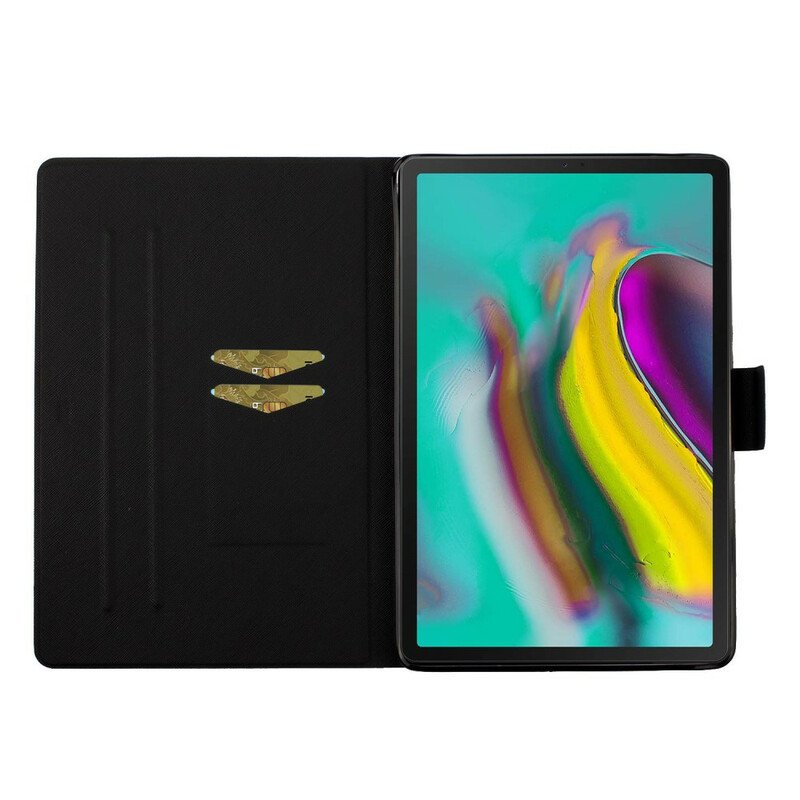 Folio-fodral Samsung Galaxy Tab S6 Lite Paljetter Element