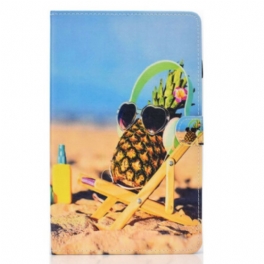 Folio-fodral Samsung Galaxy Tab S6 Lite Pineapple Beach