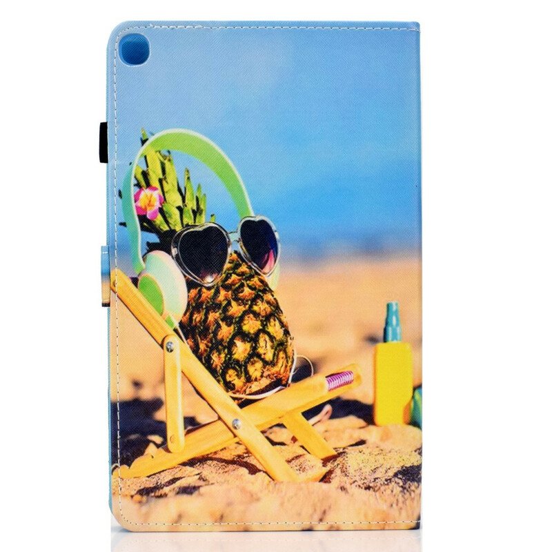 Folio-fodral Samsung Galaxy Tab S6 Lite Pineapple Beach