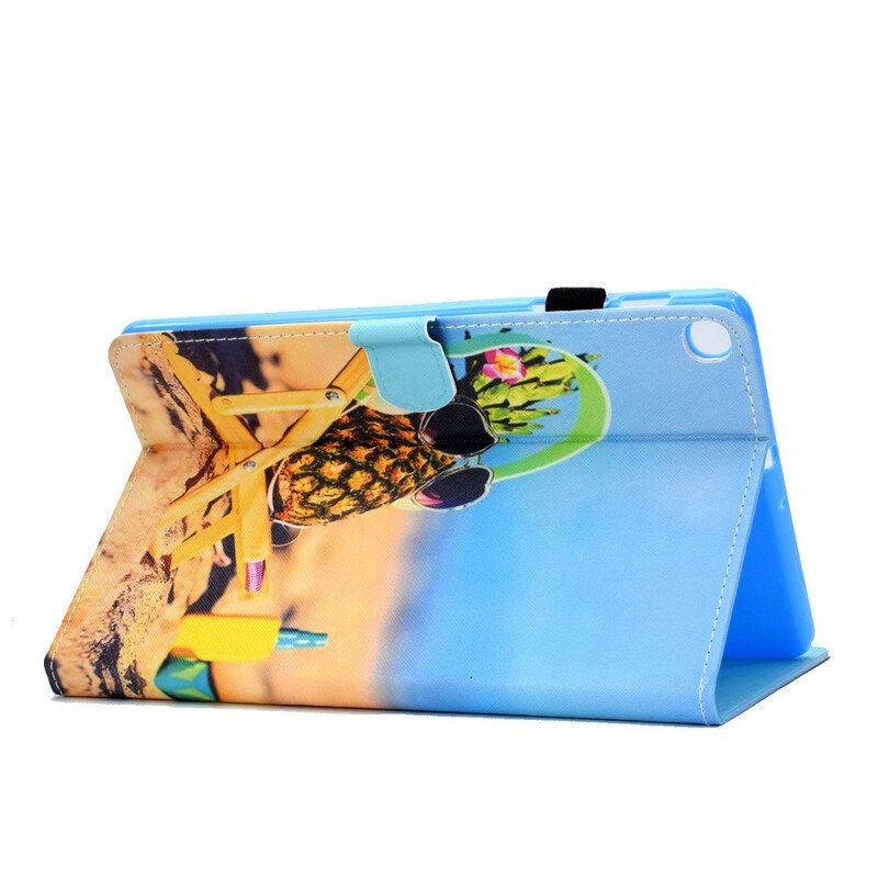 Folio-fodral Samsung Galaxy Tab S6 Lite Pineapple Beach