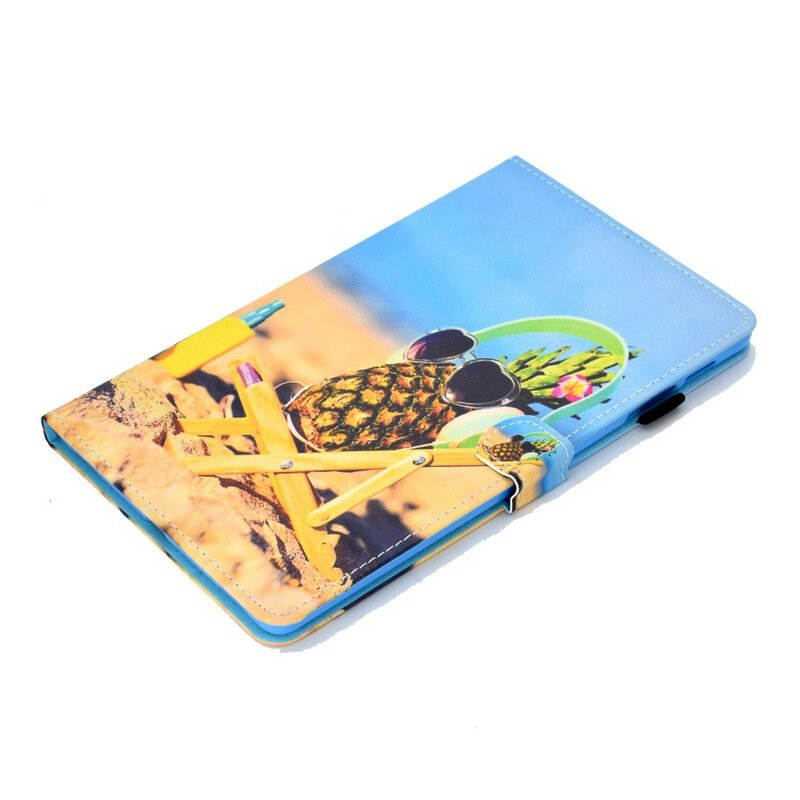 Folio-fodral Samsung Galaxy Tab S6 Lite Pineapple Beach