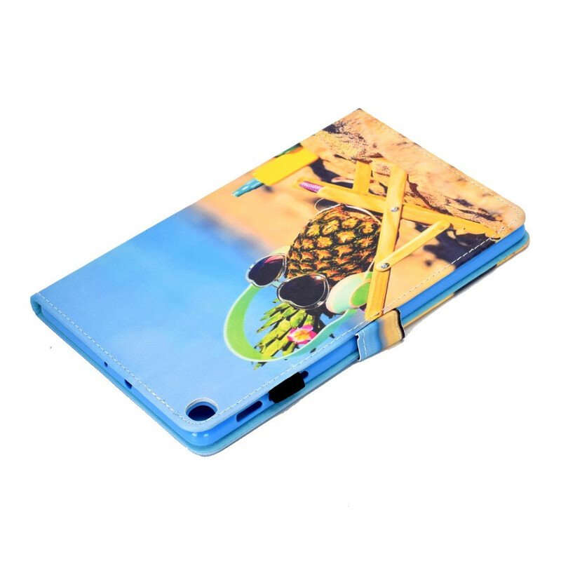 Folio-fodral Samsung Galaxy Tab S6 Lite Pineapple Beach