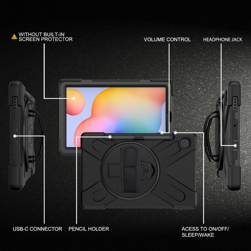 Mobilskal Samsung Galaxy Tab S6 Lite Multifunktionell