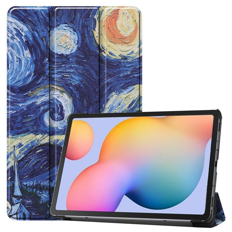 Skal Samsung Galaxy Tab S6 Lite Den Stjärnklara Natten