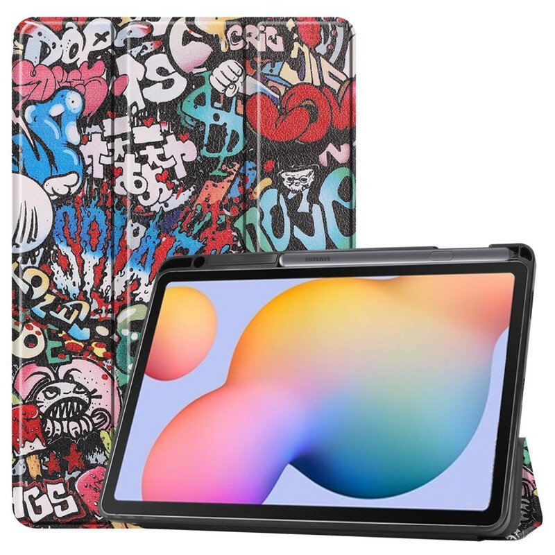 Skal Samsung Galaxy Tab S6 Lite Graffiti Pennhållare