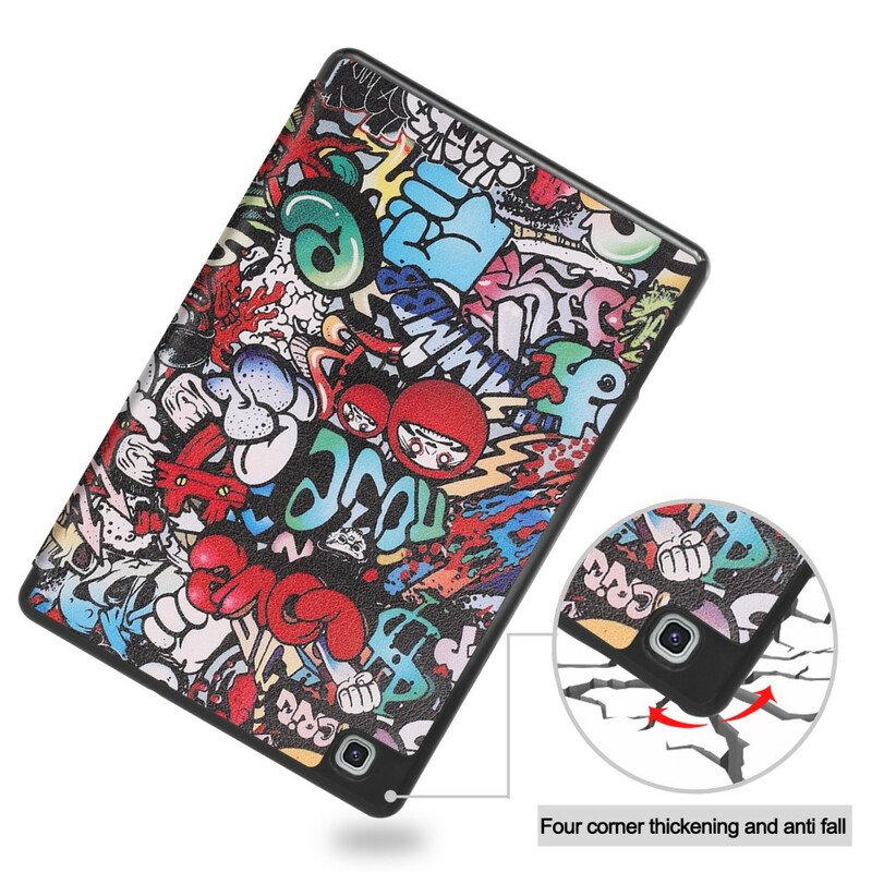 Skal Samsung Galaxy Tab S6 Lite Graffiti Pennhållare