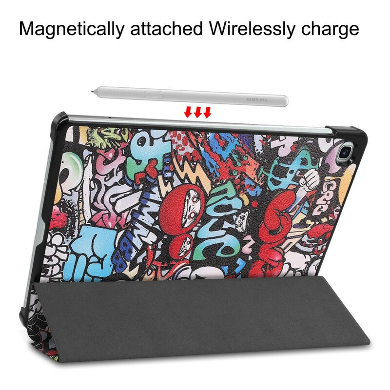 Skal Samsung Galaxy Tab S6 Lite Rolig Graffiti