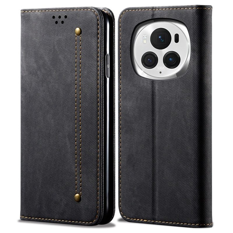 Folio-fodral Honor Magic 6 Pro Telefonfodral Jeanstyg