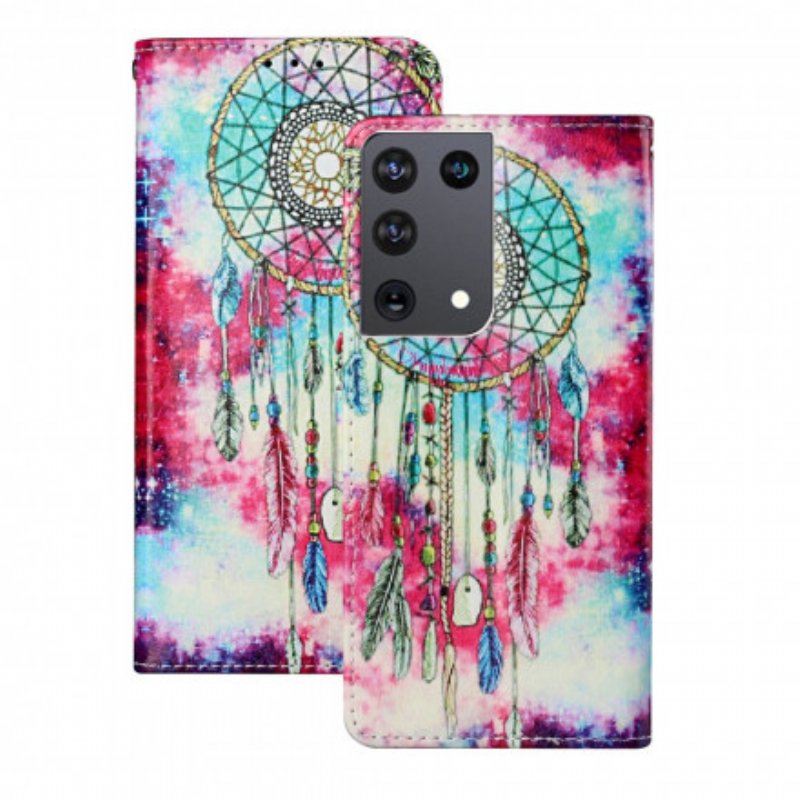 Fodral Samsung Galaxy S21 Ultra 5G Dreamcatcher-stilen